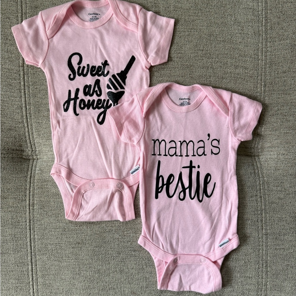 Homemade onesies